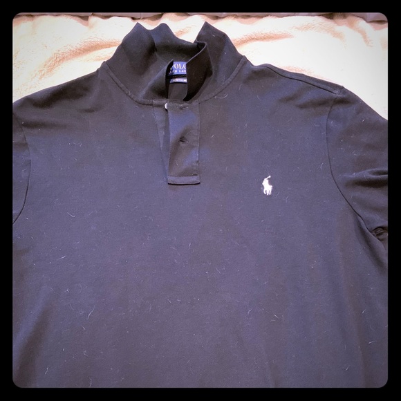 Polo by Ralph Lauren | Shirts | Polo Ralph Lauren Size Lg Polo Top Black |  Poshmark